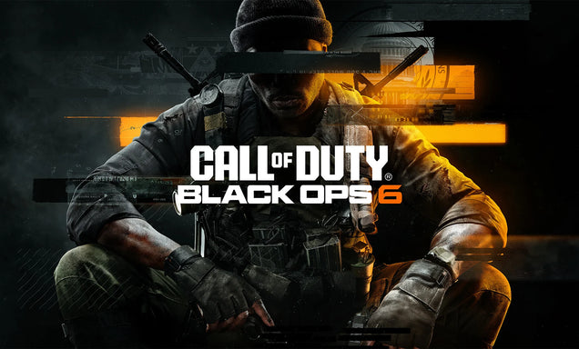 Promotional image for 'Call of Duty: Black Ops 6' featuring a soldier in tactical gear.