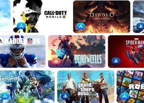 Collage of various video game covers including Call of Duty, Diablo, Marvel, and others.
